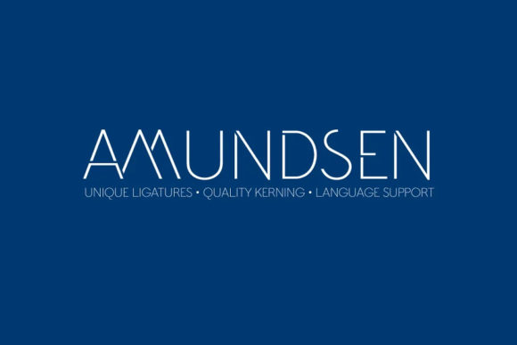 Amundsen Font for Handmade Creations