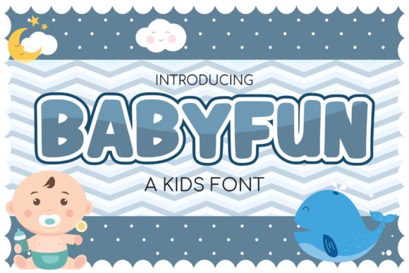Babyfun: A Playful Display Font for Digital Creativity