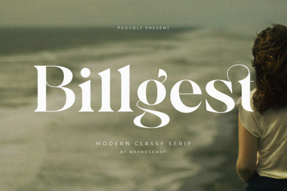 Billgest: A Modern Serif Font for Digital Branding
