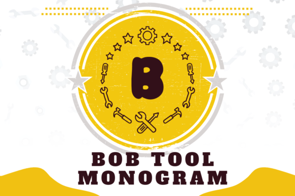 Bob Tool Monogram: A Bold Font for Impactful Campaigns