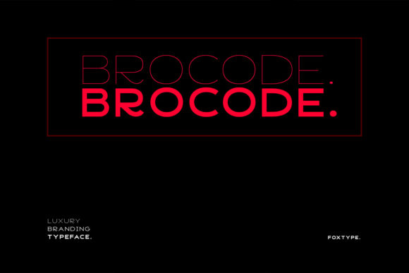 Brocode: A Display Font That Elevates Handmade Creations