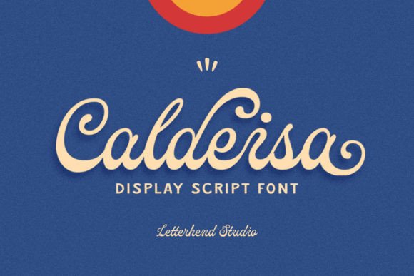 Calderisa: A Classy Display Font for Modern Web Design