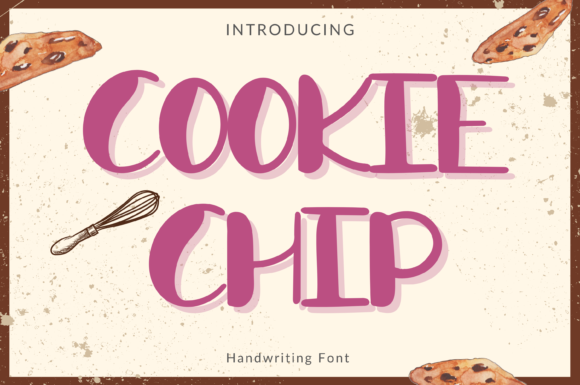 Cookie Chip: A Whimsical Display Font for Creative Branding