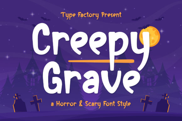 Creepy Grave Font for Editorial Design