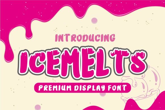 Designing with Icemelts: A Cool Font for Warm Content