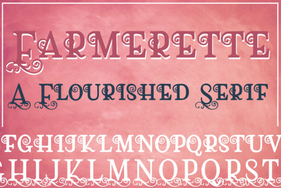 Discover the Elegance of Farmerette in Editorial Design