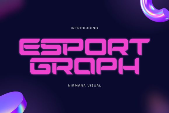 Esport Graph Font for Modern Web Design