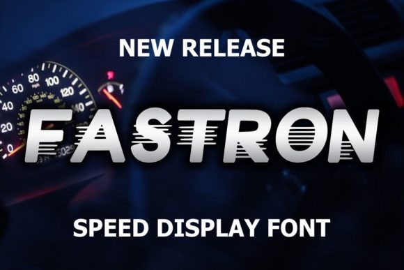 Fastron: A Bold Display Font for Dynamic Editorial Projects