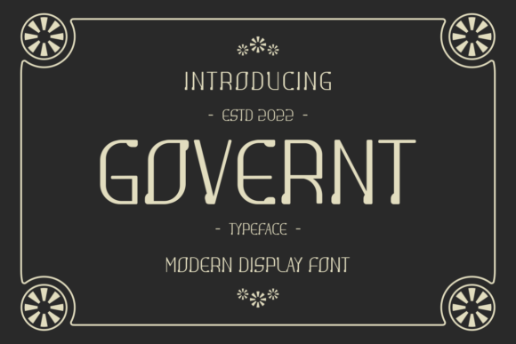 Goverent Slab Serif Font for Professional Branding