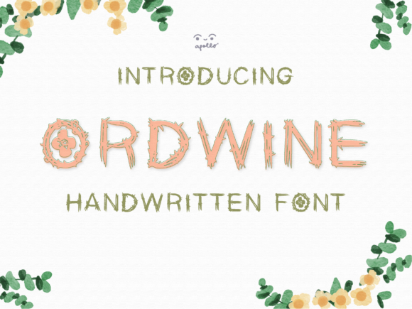 Ordwine: A Font That Elevates Brand Identity