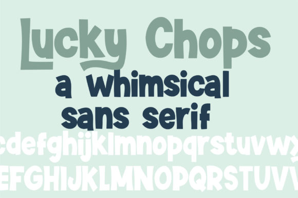 PN Lucky Chops: A Youthful Display Font for Editorial Design