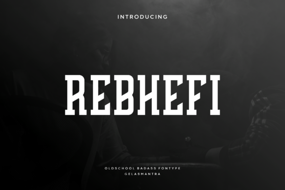 Rebhefi: A Bold Sans Serif Font for Handmade Creations
