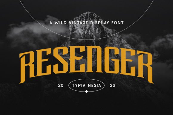 Resenger Slab Serif for Editorial Design