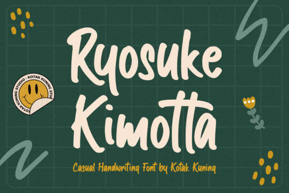 Ryosuke Kimotta Display Font Review