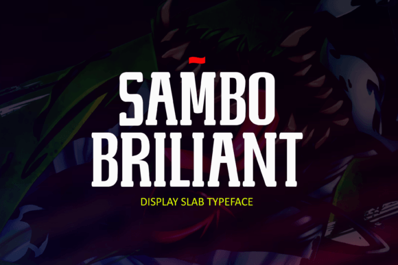 Sambo Briliant Serif Font for Handmade Creations