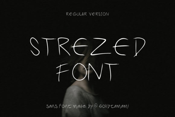 Strezed: A Handwritten Font for Emotional Typography