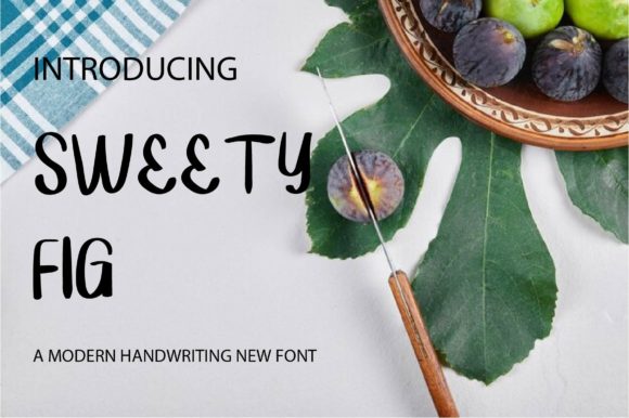 Sweety Fig: A Joyful Font for Small Business Branding