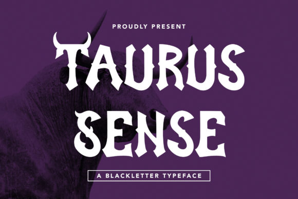 Taurus Sense Font for Bold Brand Messaging