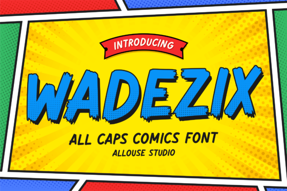 Wadezix: A Retro Display Font for Modern Editorial Design